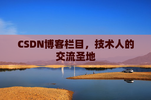 CSDN博客栏目，技术人的交流圣地